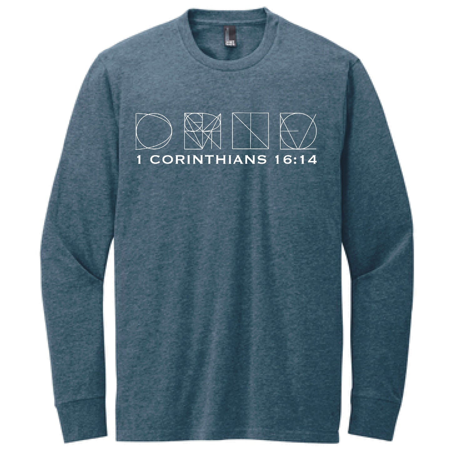 1 Corinthians 16:14 Long Sleeve T Shirt Verse in a Box