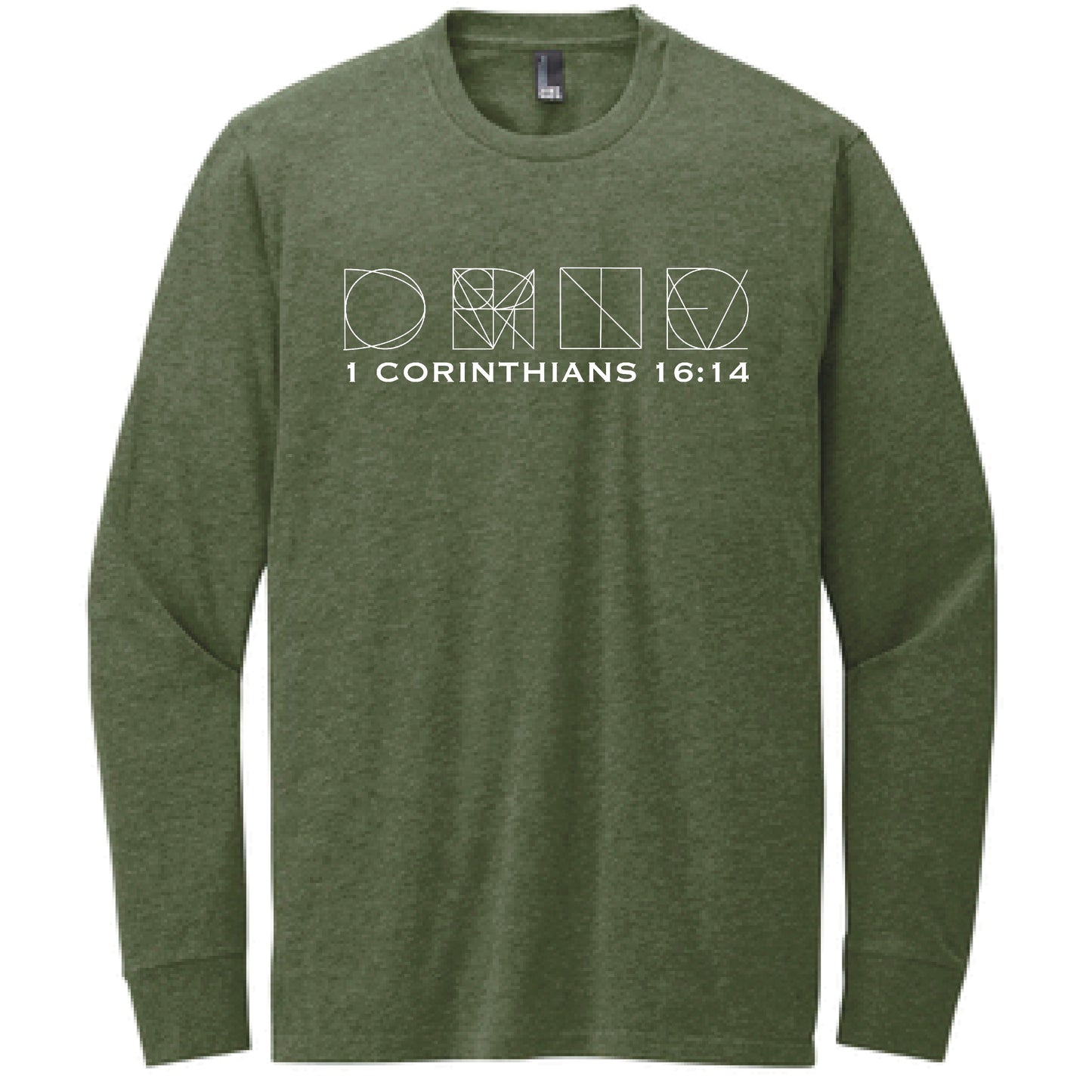 1 Corinthians 16:14 Long Sleeve T Shirt Verse in a Box