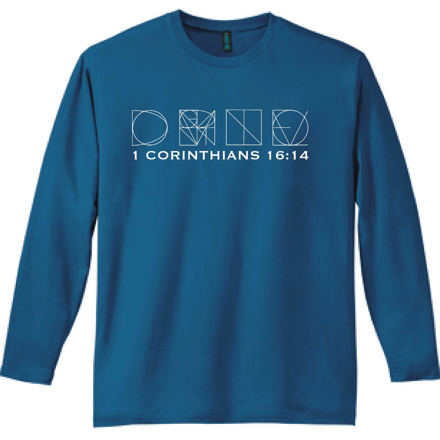 1 Corinthians 16:14 Long Sleeve T Shirt Verse in a Box