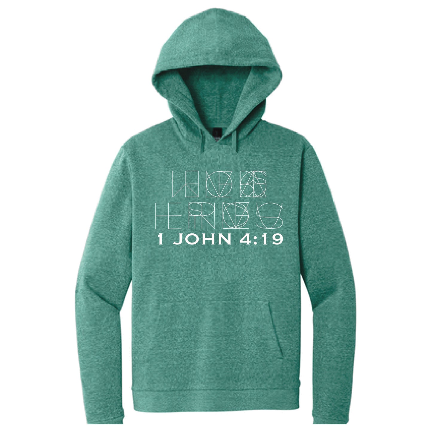 1 John 4:19 Hoodie Verse in a Box