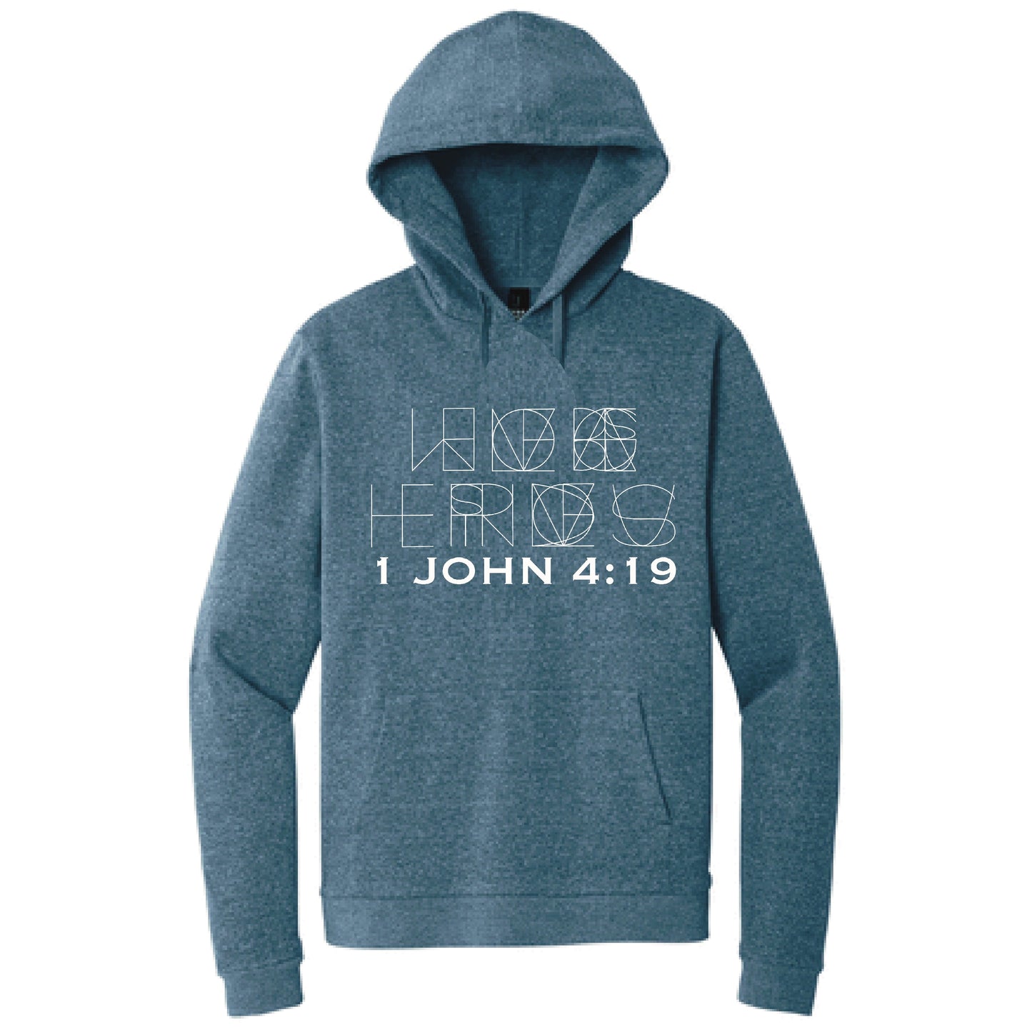 1 John 4:19 Hoodie Verse in a Box