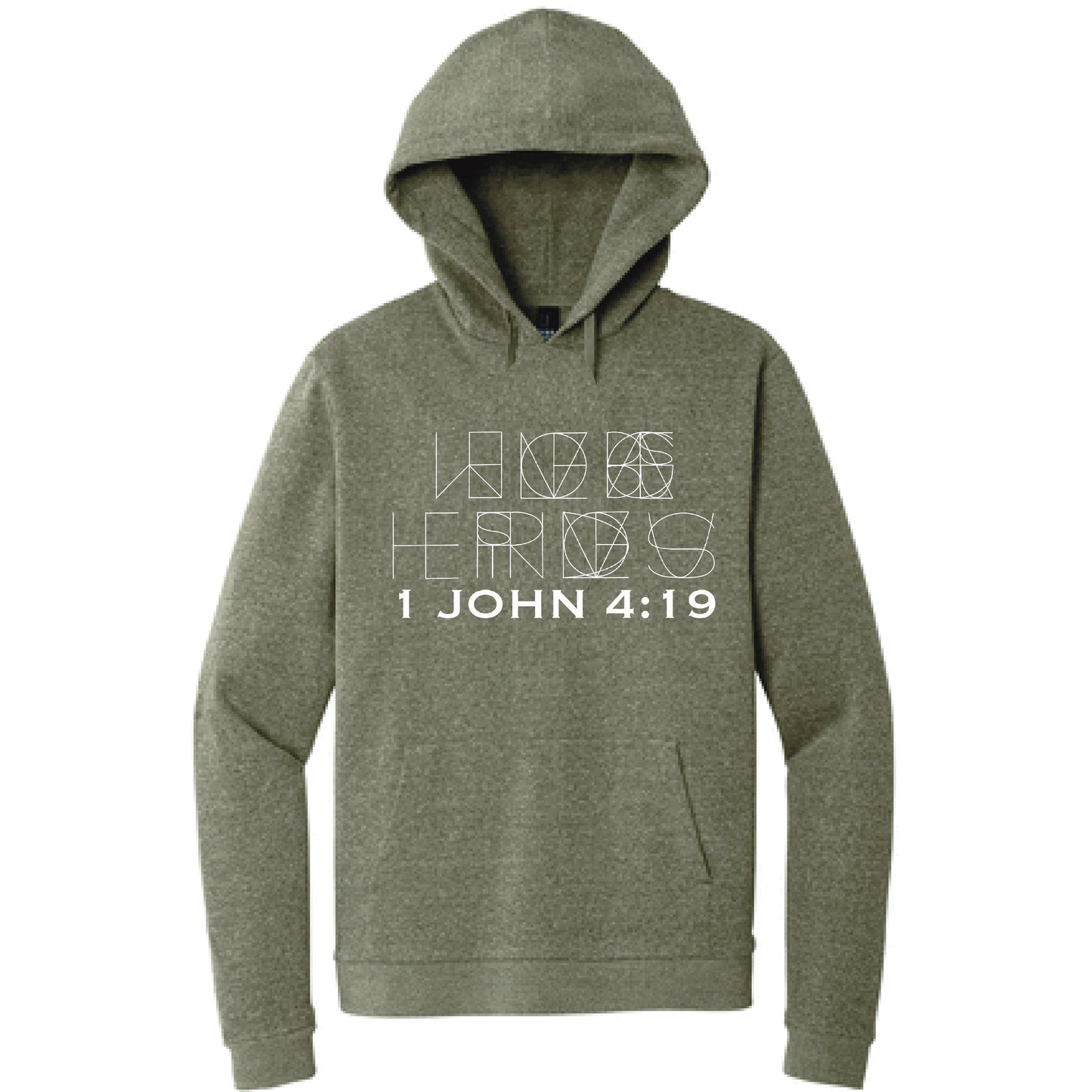 1 John 4:19 Hoodie Verse in a Box