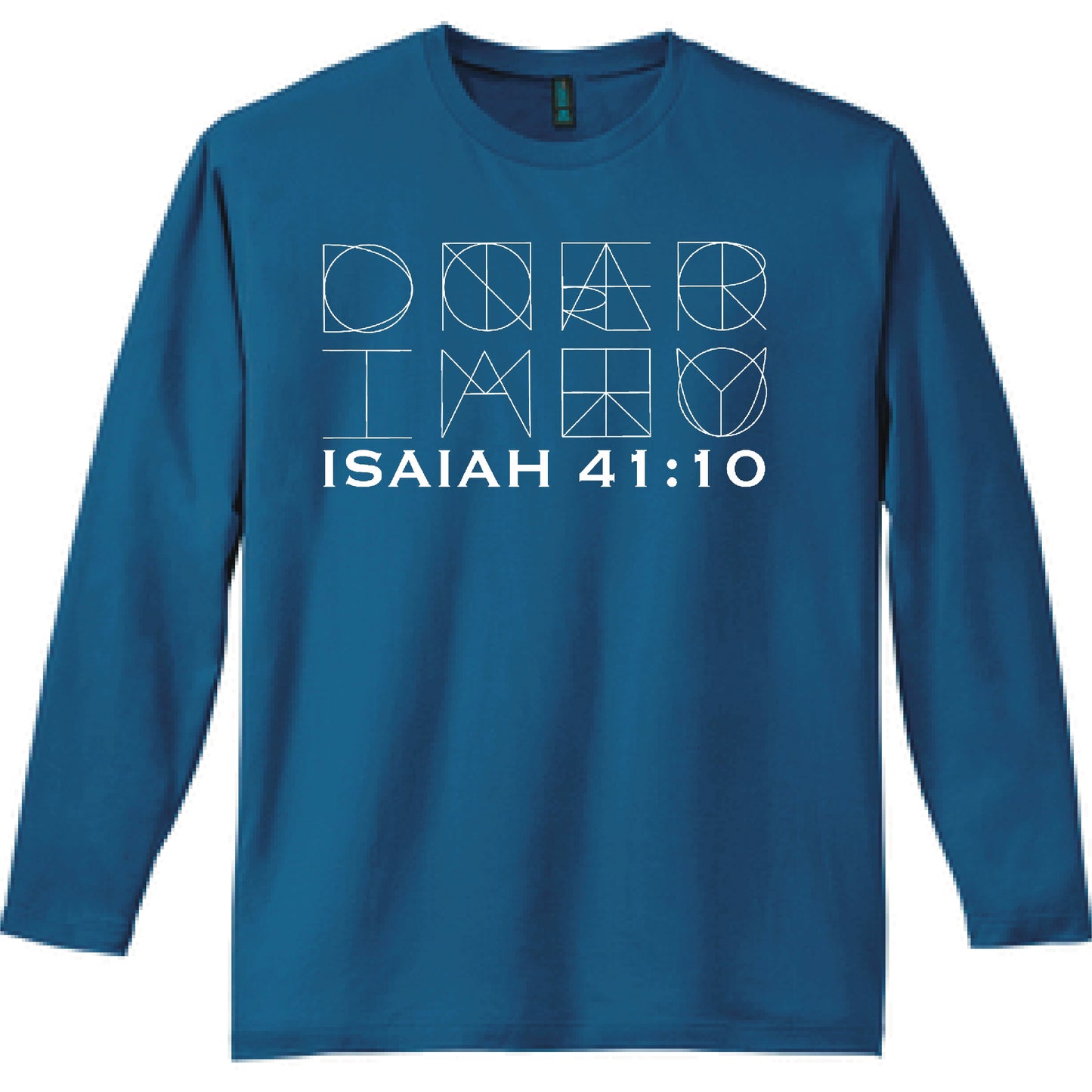 Isaiah 41:10 Long Sleeve T Shirt Verse in a Box