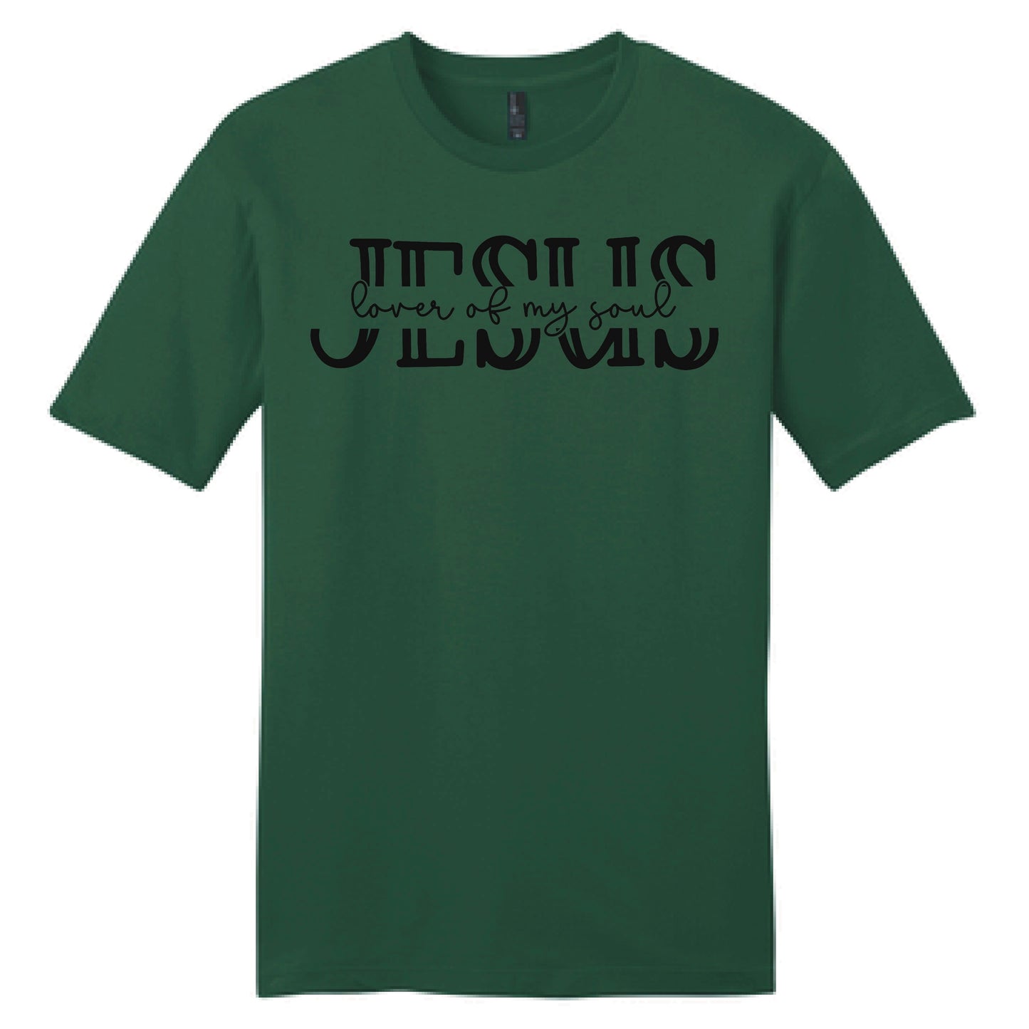 Jesus: Lover Of My Soul Christian Faith Short Sleeve Shirt