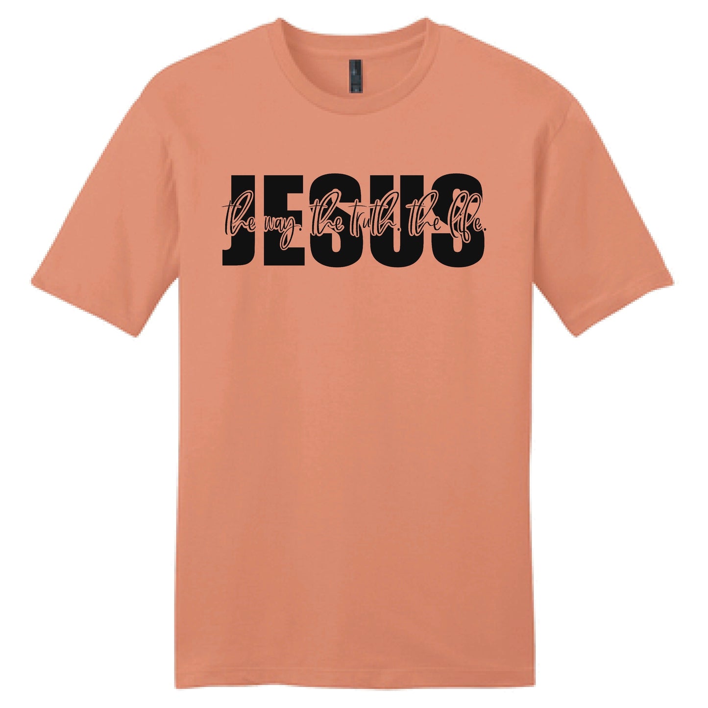 Jesus: The Way The Truth The Life Christian Faith Short Sleeve Shirt