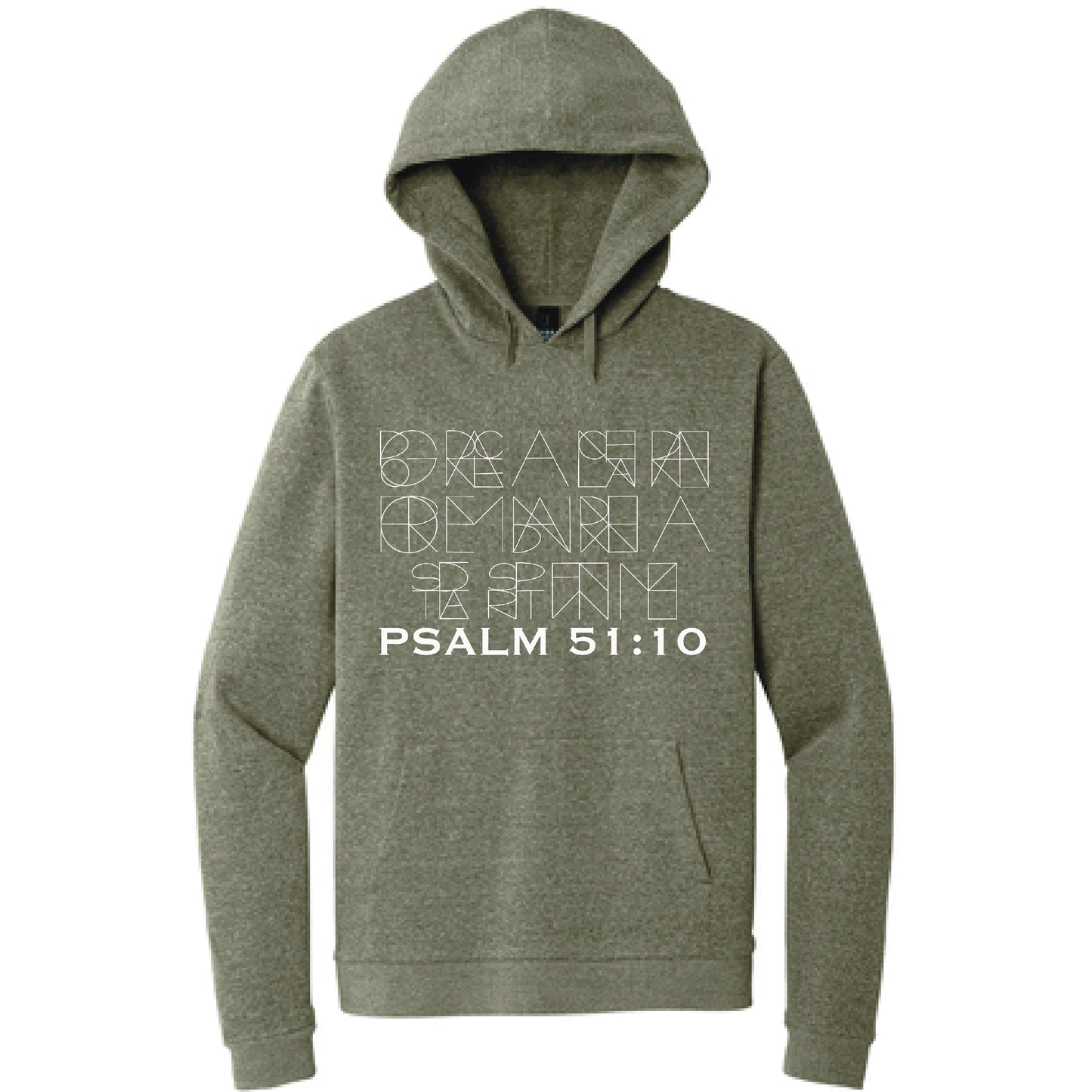 Psalm 51:10 Hoodie Verse in a Box