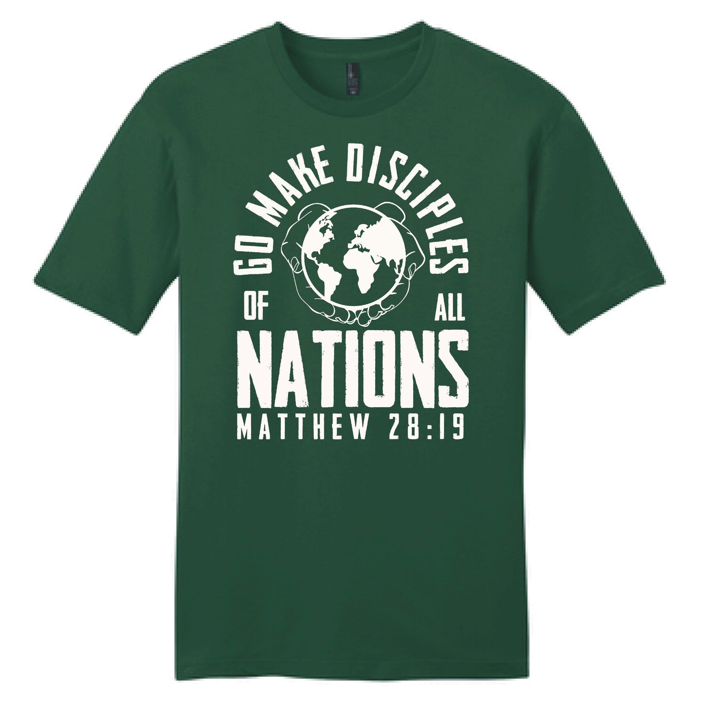 Go Make Disciples of All Nations Short Sleeve Shirt