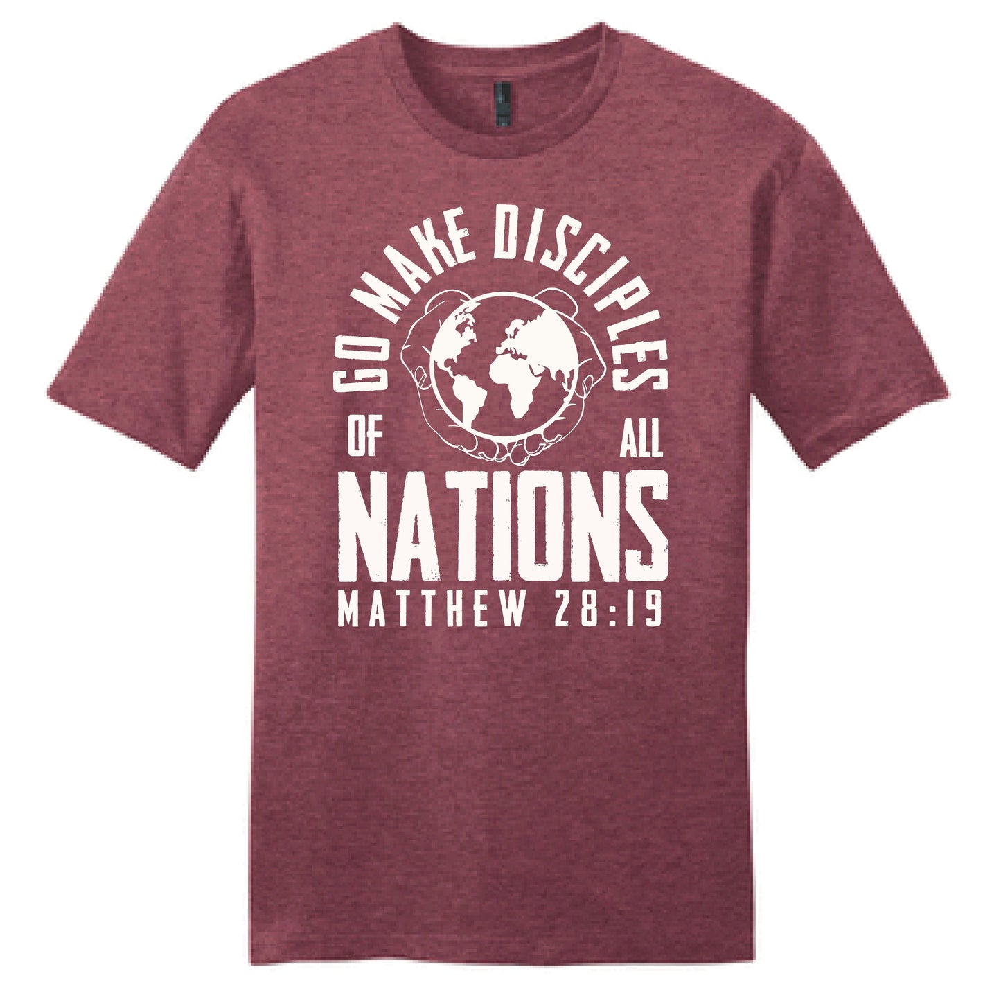 Go Make Disciples of All Nations Short Sleeve Shirt