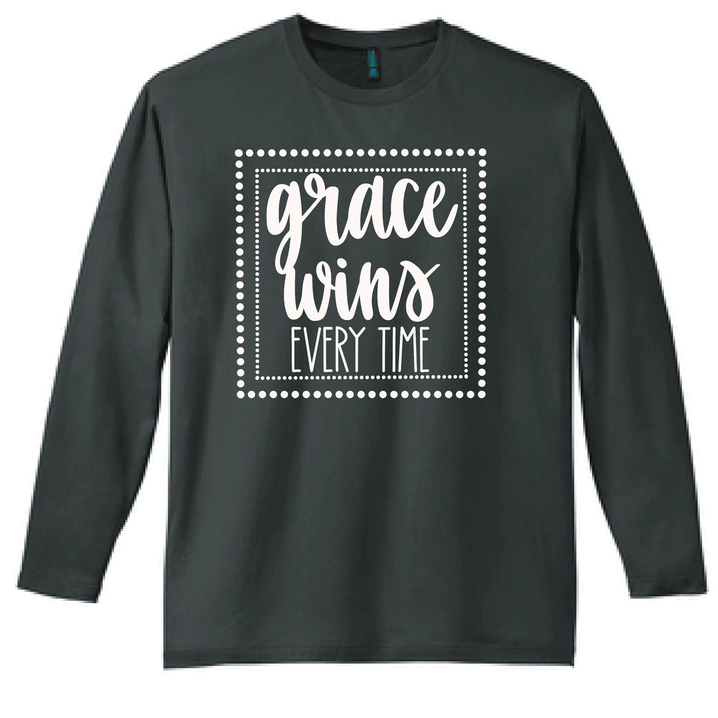 Grace Wins Every Time Long Sleeve T Shirt