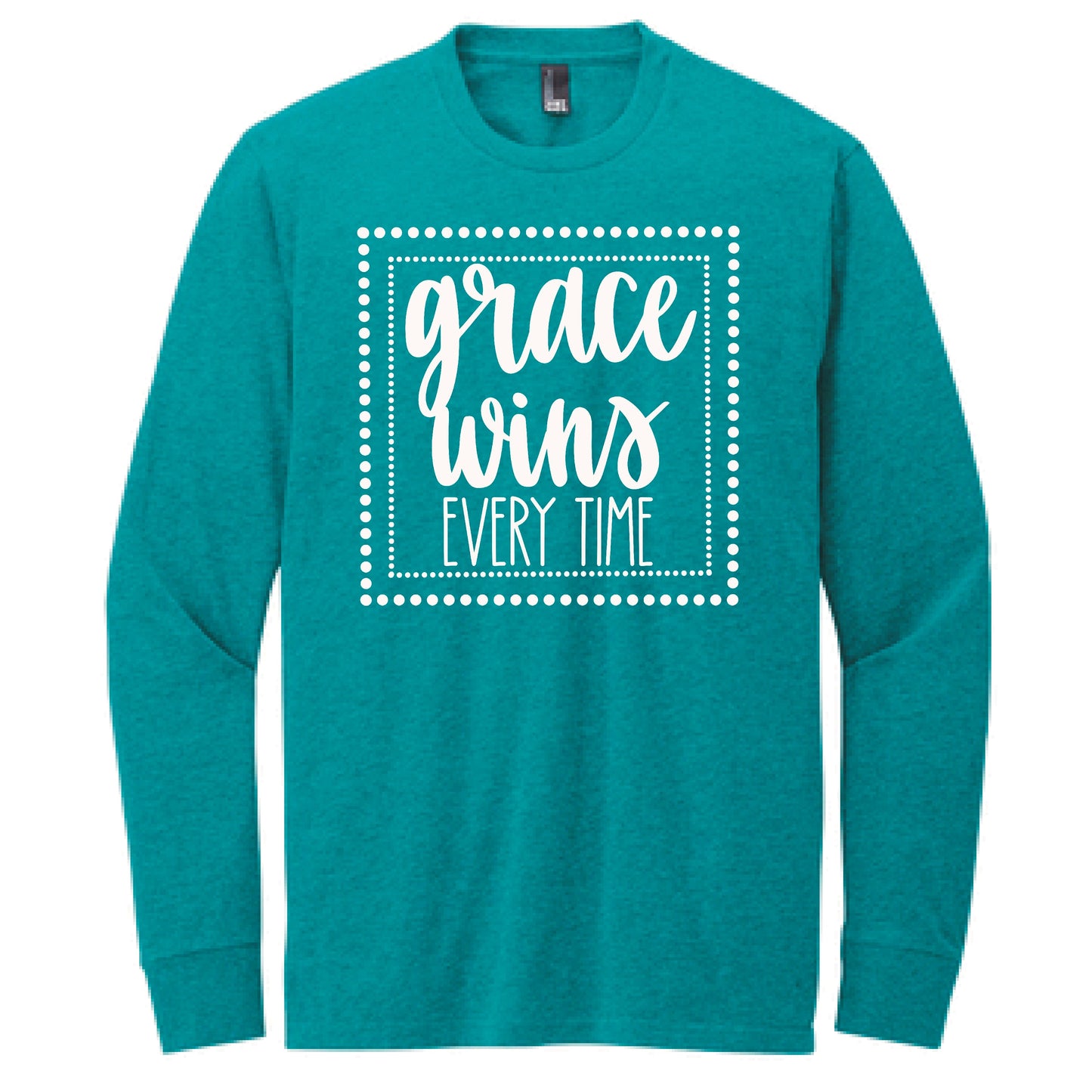 Grace Wins Every Time Long Sleeve T Shirt