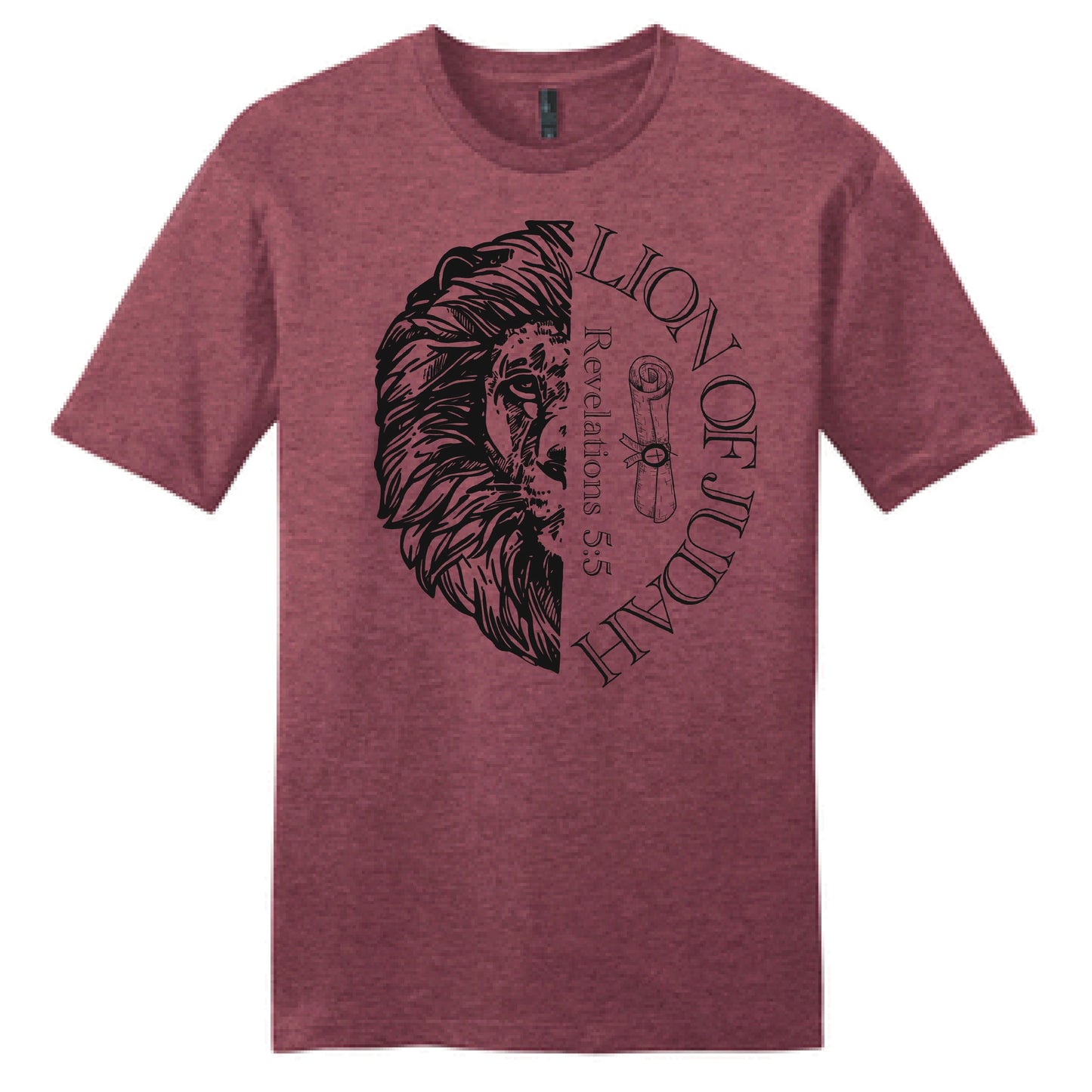 Lion of Judah Christian Faith Short Sleeve Shirt