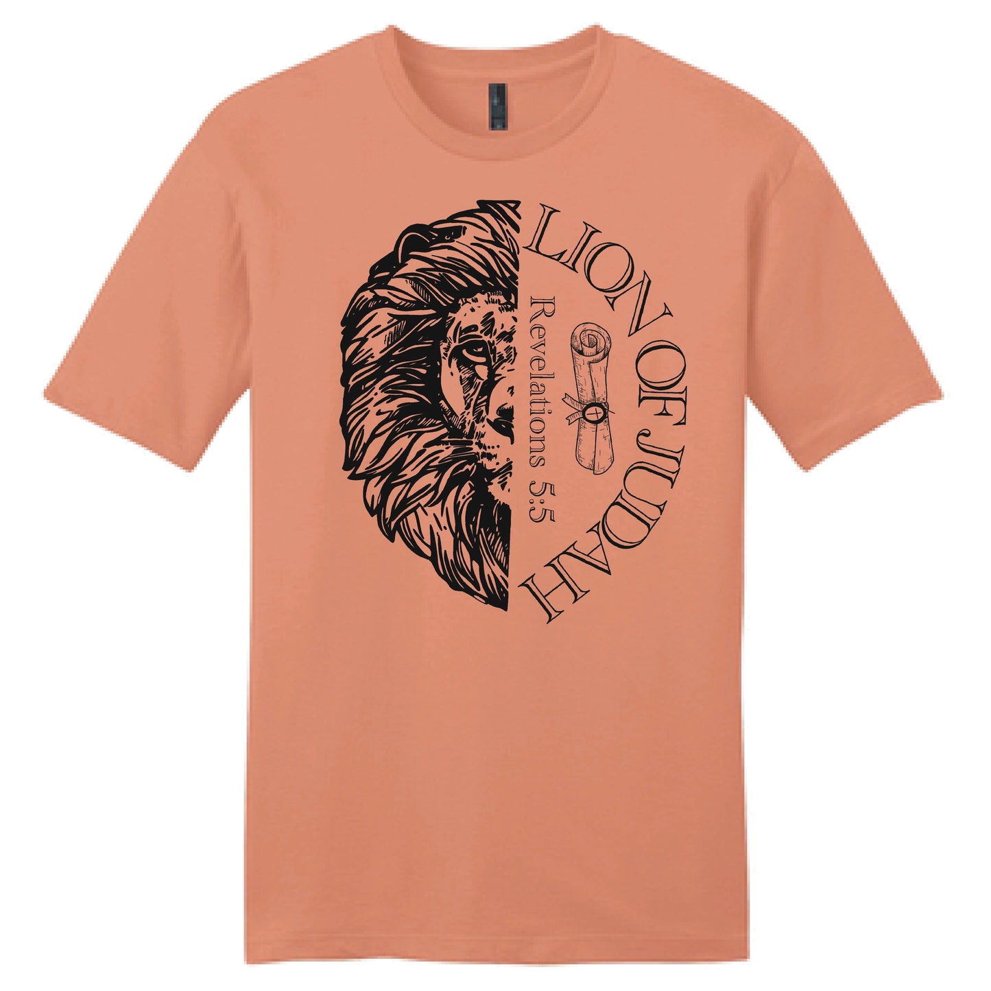 Lion of Judah Christian Faith Short Sleeve Shirt