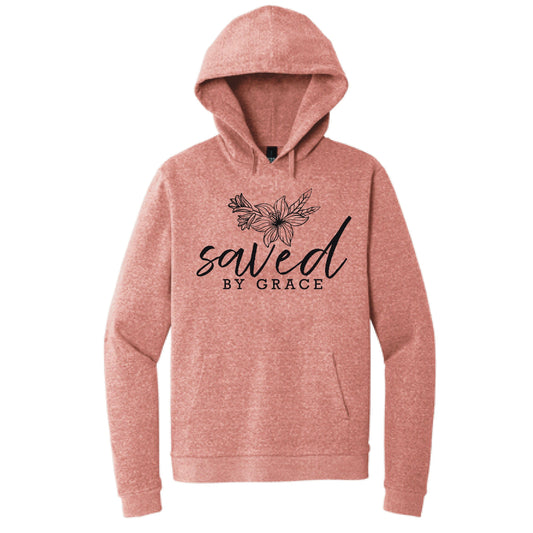 Saved By Grace Christian Faith Hoodie