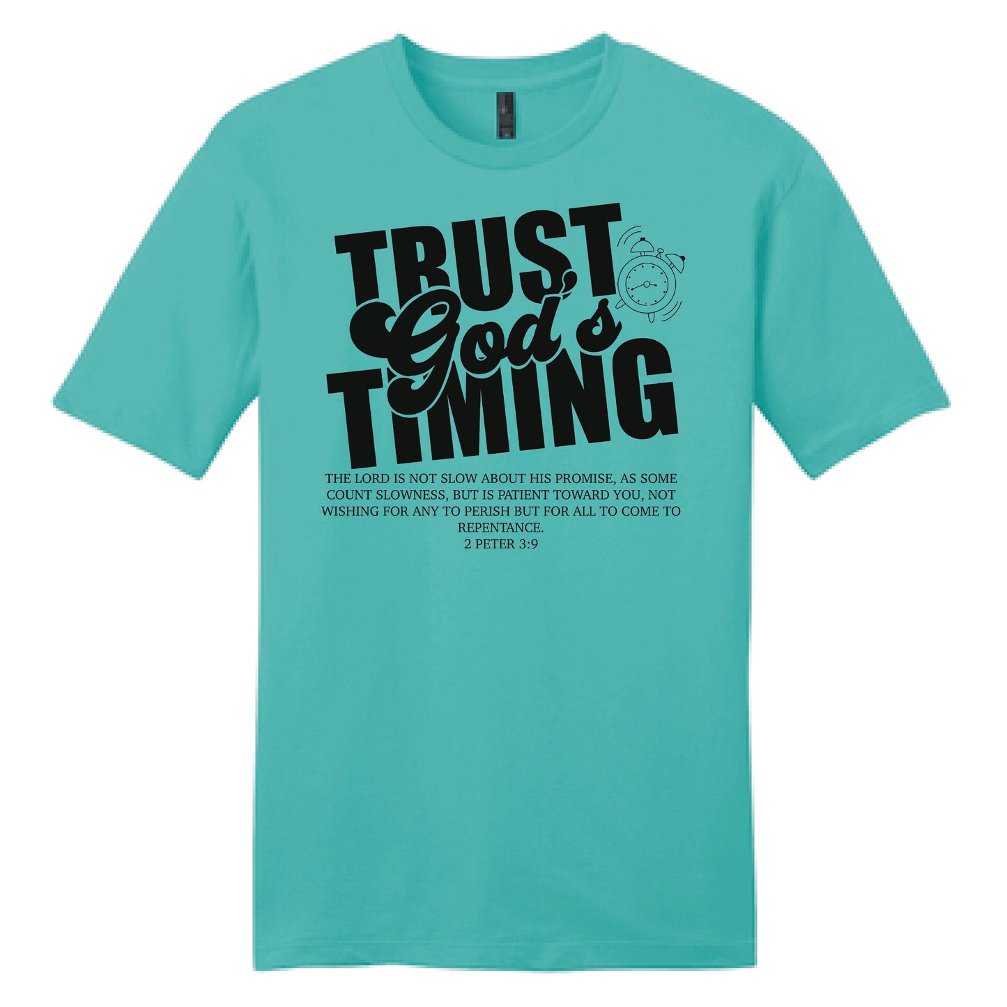 Trust God's Timing Short Sleeve Shirt