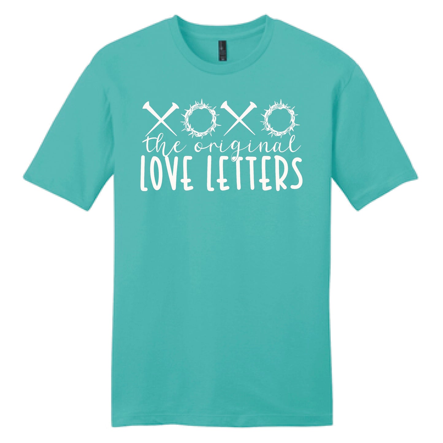 XOXO The Original Love Letters Christian Faith Short Sleeve Shirt