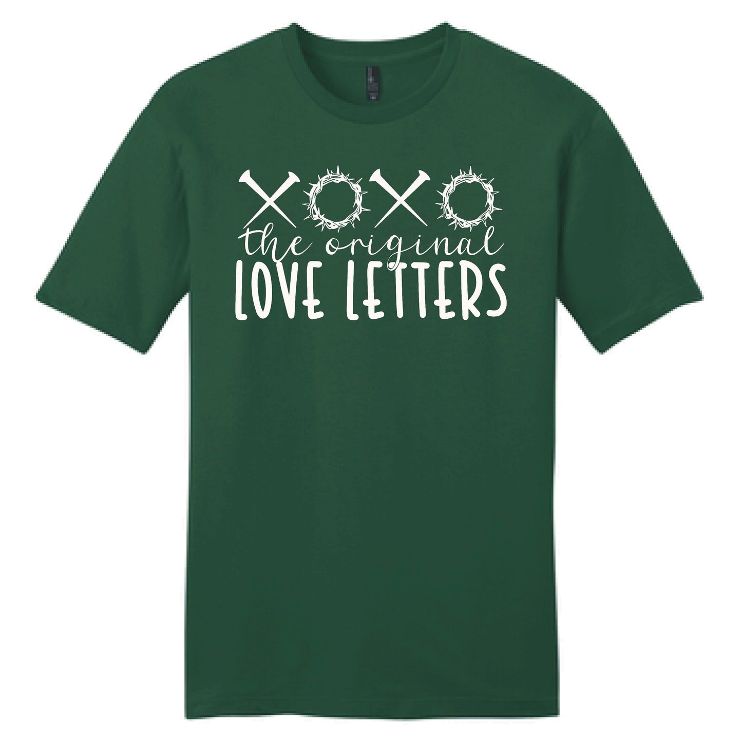 XOXO The Original Love Letters Christian Faith Short Sleeve Shirt