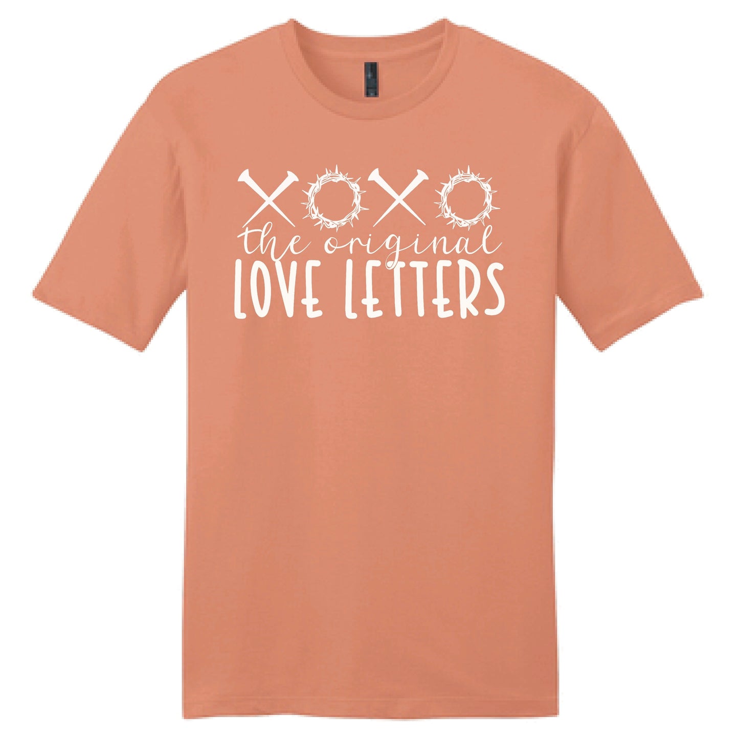 XOXO The Original Love Letters Christian Faith Short Sleeve Shirt