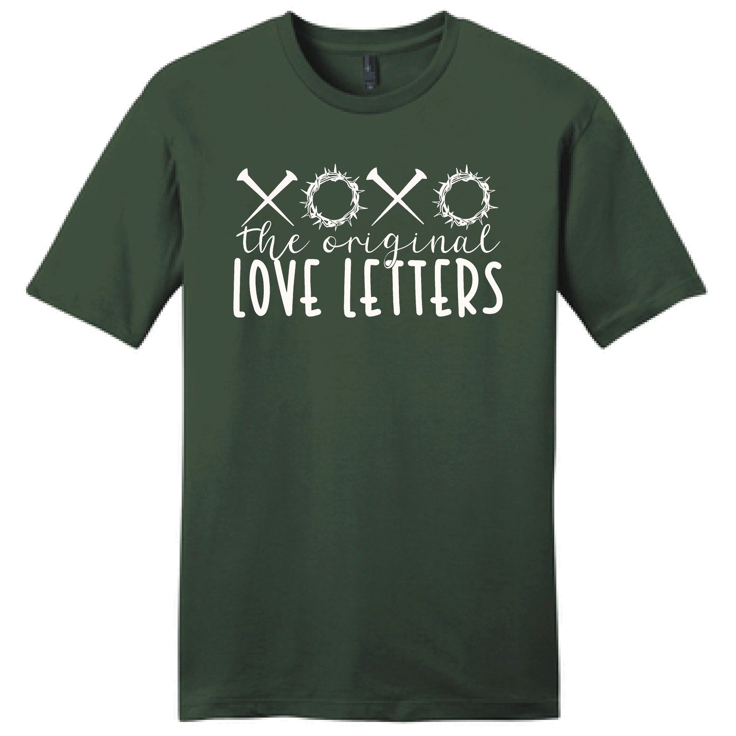 XOXO The Original Love Letters Christian Faith Short Sleeve Shirt